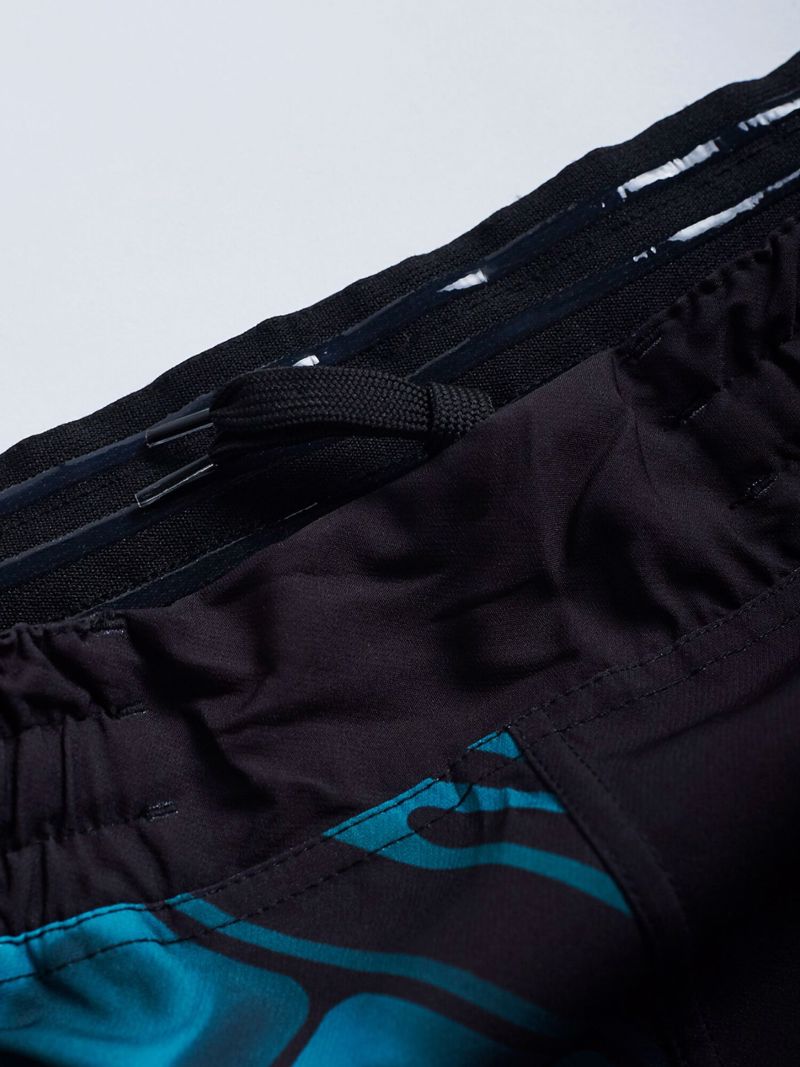 MANTO BIG BUDDHA FIGHT SHORTS-black